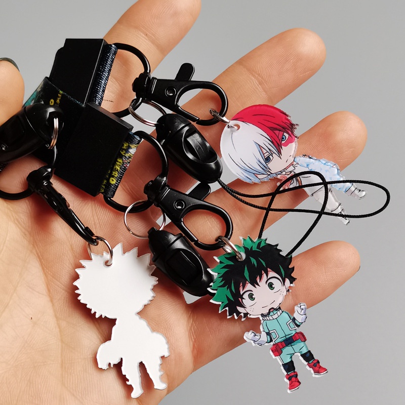 Dây Đeo Điện Thoại Đeo Cổ Họa Tiết Hoạt Hình My Hero Academia