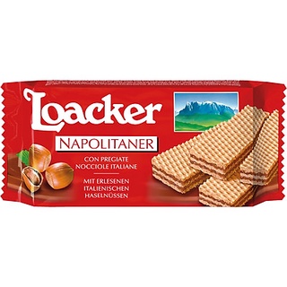 Loacker Bánh Xốp Kem Hạt Dẻ (45g)