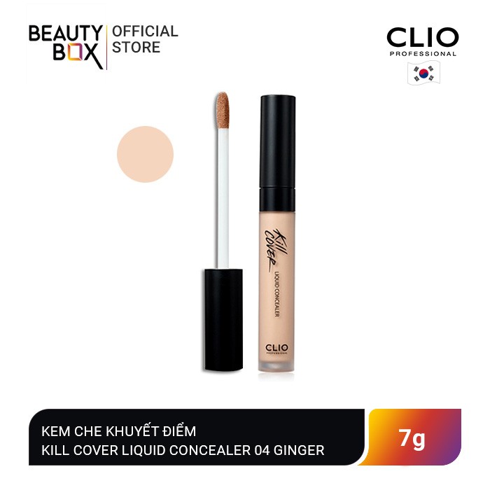 Kem Che Khuyết Điểm Clio Kill Cover Liquid Concealer 7g