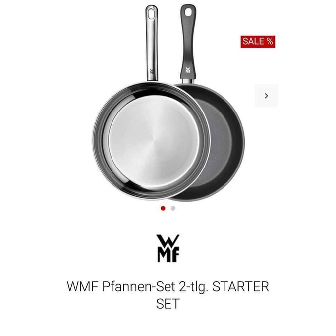 SET 2 CHẢO 28 CM WMF STARTER SET (Hàng Đức)