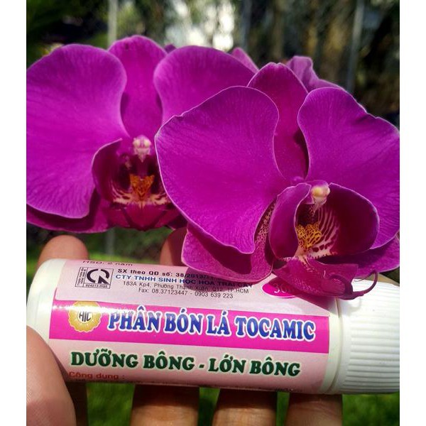 Phân bón lá TOCAMIC dưỡng hoa, lớn hoa