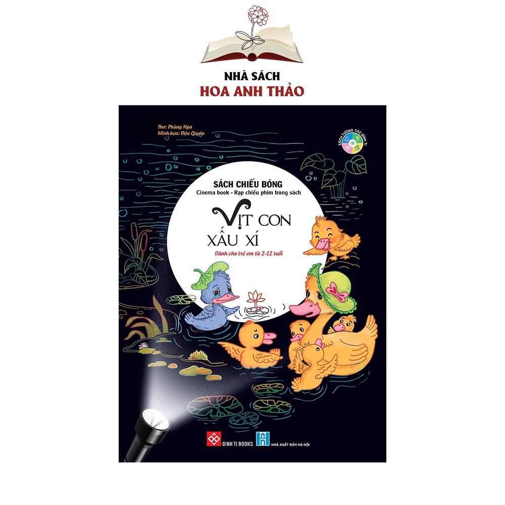 Sách chiếu bóng tương tác - Cinema book rạp chiếu phim trong sách: Vịt con xấu xí