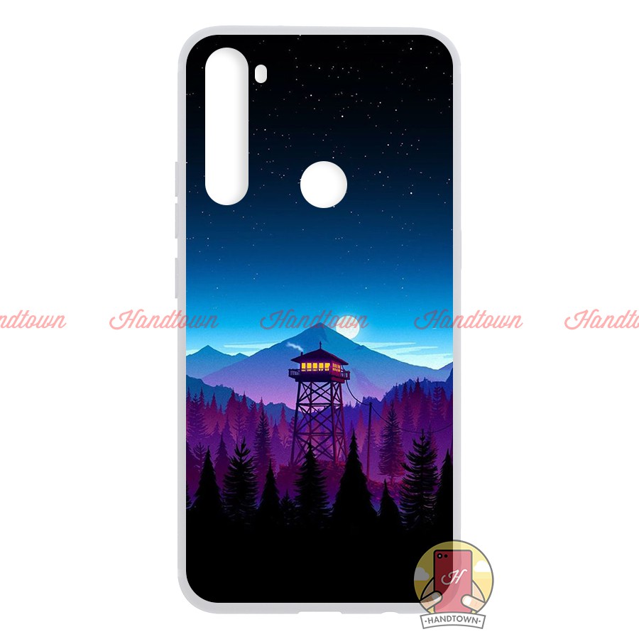 Ốp lưng Xiaomi Redmi Note 8 dẻo trong in hình