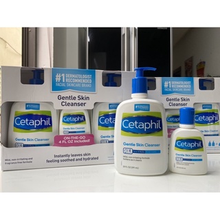 Sữa rửa mặt CETAPHIL của Mỹ - GENTLE SKIN CLEANSER: Làm sạch và giảm kích ứng