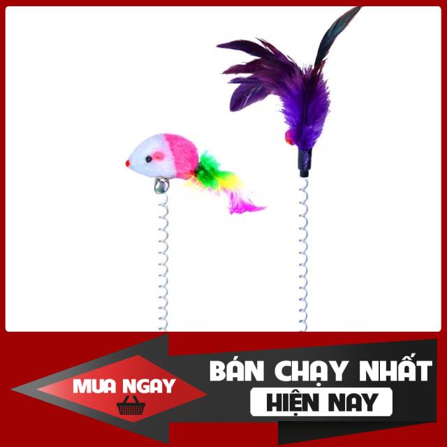 [❌GIÁ SỈ❌] ♋️ĐỒ CHƠI CHO MÈO LÒ XO CÓ GIÁC HÚT 0 ❤️