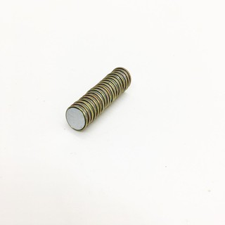 Combo 10 viên nam châm 1 mặt kích thước 15x2mm 10 viên nam châm 2 mặt kích thước 15x2mm