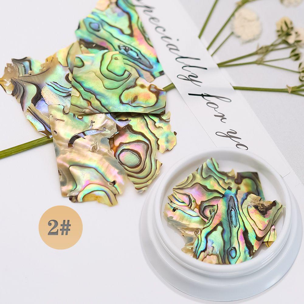 Miếng Dán Móng Tay Hình Vỏ Sò 3D Xinh Xắn KENT1