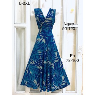 Đầm vạt chéo size L-XL