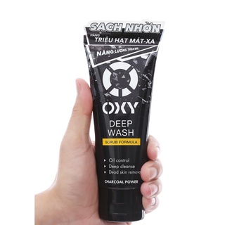 Kem rửa mặt sạch sâu OXY Deep Wash (Cream) 100g