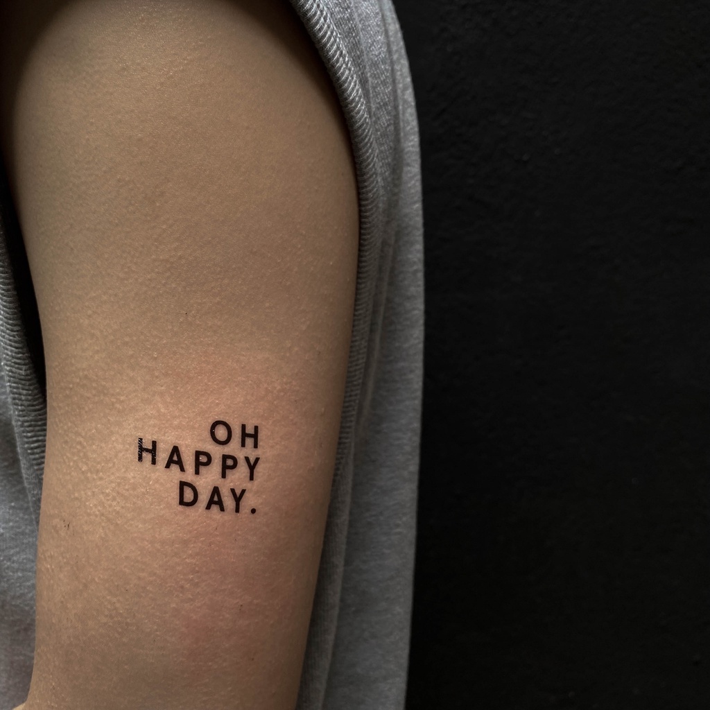 Hình xăm dán tạm thời Tattoodee 7 ngày, xăm trong 1 phút, chống nước 100%