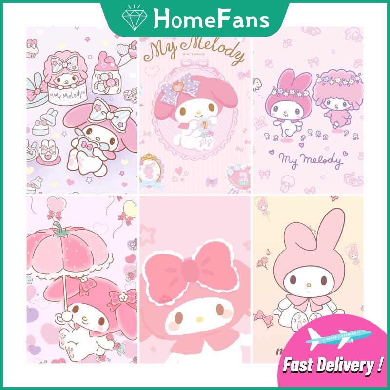 Bộ Tranh Đính Đá 5D Tự Làm 30x40cm / 40x50cm Hình Hoạt Hình Dễ Thương