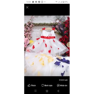 Váy đầm công chúa Bướm hoa