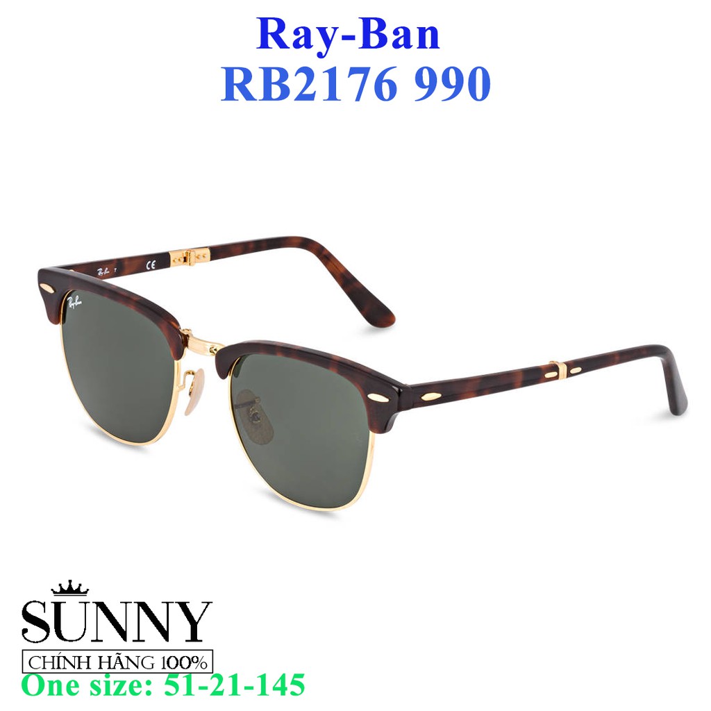 RB2176 990 - kính mát nam nữ RayBan chính hãng, bảo hành toàn quốc, thiết kế dễ đeo bảo vệ mắt