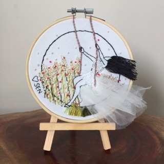 Tranh thêu tay theo yêu cầu - thêu tranh trang trí, thêu quà tặng