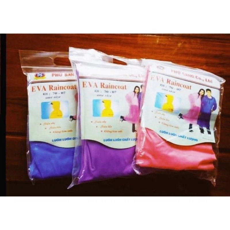 Áo mưa su dẻo Phú sang
