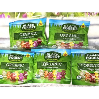 Kẹo dẻo hữu cơ hình gấu Black Forest - GÓI LẺ 23gr