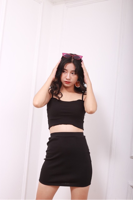 ÁO CROPTOP - NIVARA TOP - ÁO HAI DÂY 30CM - A0033