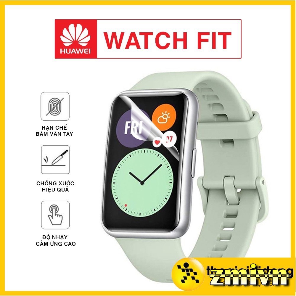 Miếng Dán Màn hình PPF Đồng hồ thông minh Huawei Watch Fit / Huawei Band 6