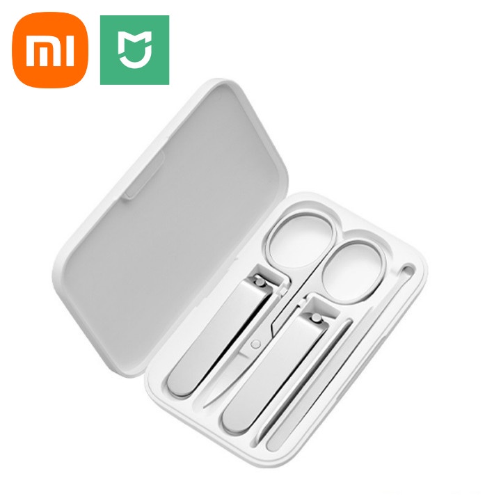 Bộ bấm móng tay Xiaomi Mijia 5 món bỏ túi tiện dụng, Thép chống gỉ 430 cao cấp chuyên nghiệp - bảo hành 24 tháng