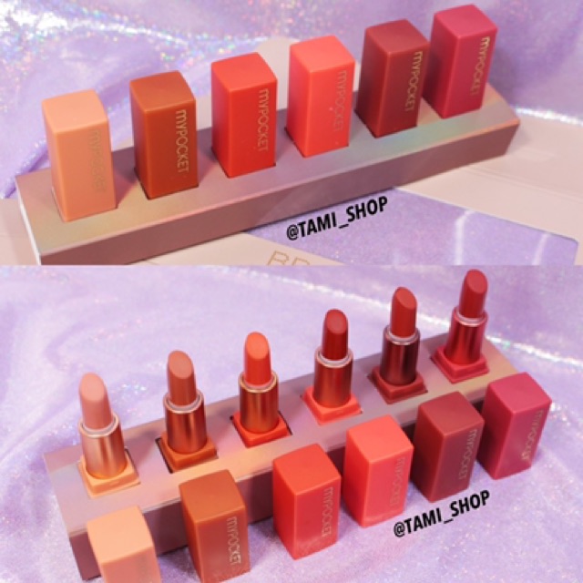 SET SON MISSHA POCKET MOODNMORE LIPSTICK KIT NO01 | BigBuy360 - bigbuy360.vn