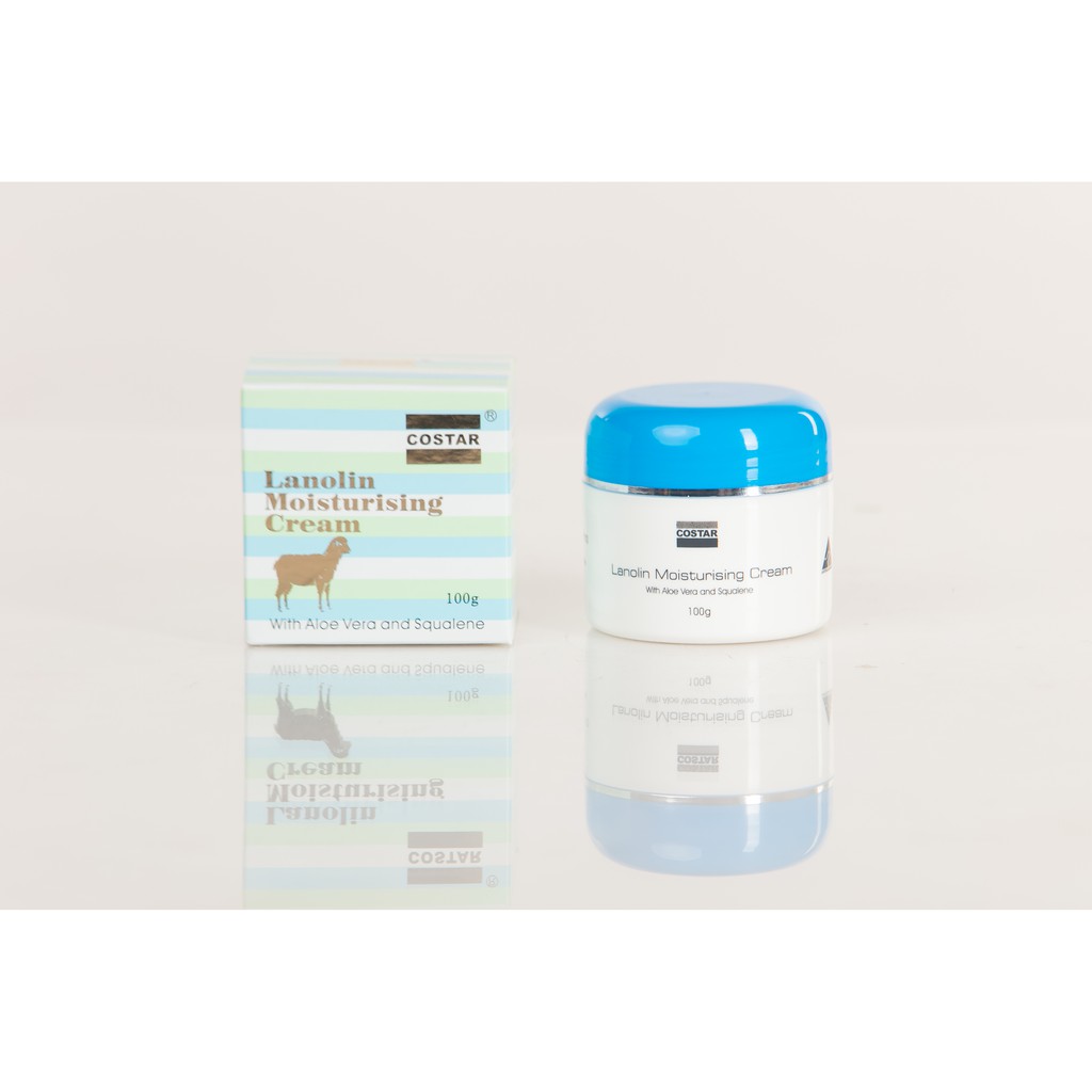KEM DƯỠNG TRẮNG DA CẤP TỐC NHAU THAI CỪU COSTAR LANOLIN MOISTURISING CREAM 100G