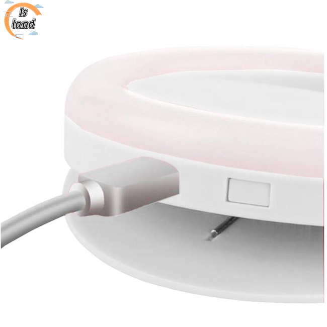 Vòng Đèn Led Selfie 36 Bóng Có Thể Sạc Lại Dùng Để Trang Điểm Quay Video