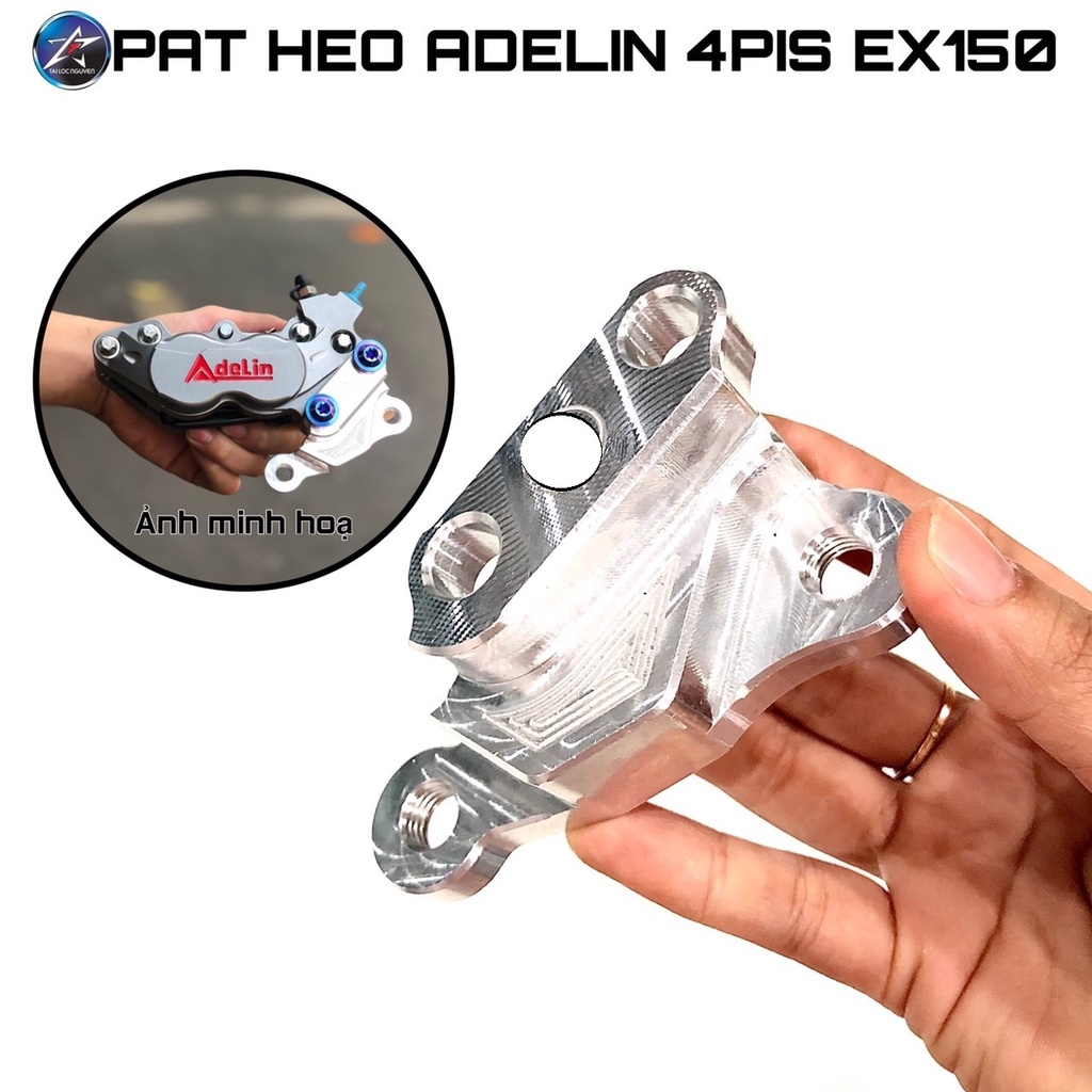 PAT HEO 4PIS ĐỐI XỨNG GẮN ĐĨA 260mm-267mm EX150-WINNER-SIRIUS/EX2011