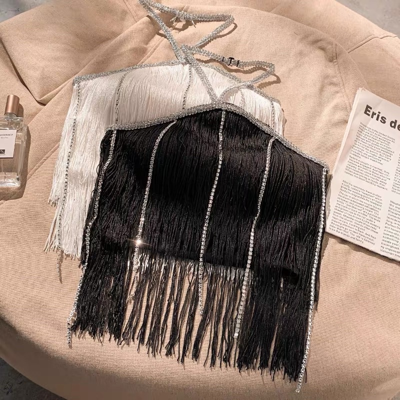 yếm quây tua rua (1139#) (có mút ngực)