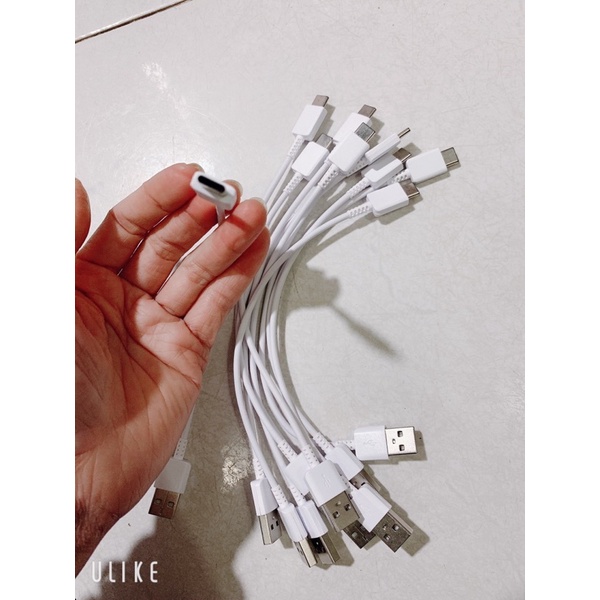 Dây cáp xạc Type C ngắn 25cm Xạc nhanh Xịn cho sam sung,oppo,Huawei,Vsmart,vivo,Sony....