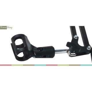 Chân micro kẹp bàn cỡ lớn NB-39 có dây (Đen)