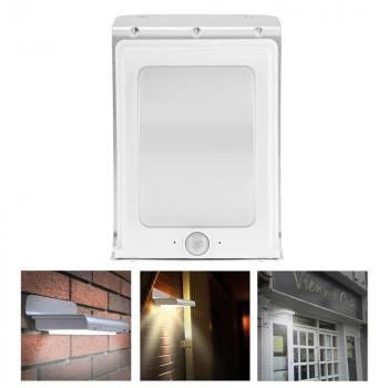 Đèn Led 16 Bóng Năng Lượng Mặt Trời Cảm Biến Chuyển Động Chống Thấm Nước Trang Trí Sân Vườn