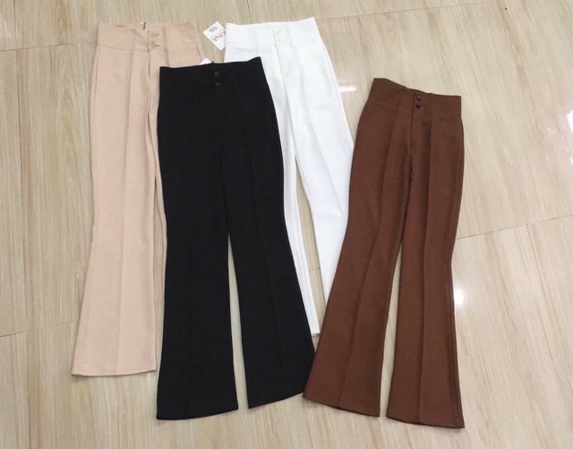 QUẦN SUÔNG CẠP CAO LOE ỐNG 2 CÚC | BigBuy360 - bigbuy360.vn