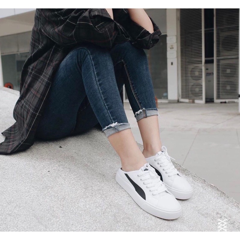 Hàng chính hãng - Giày đạp gót Puma mule cực hot