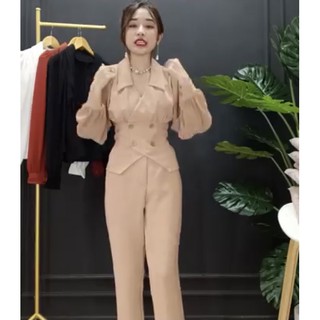 set vest nữ công sở