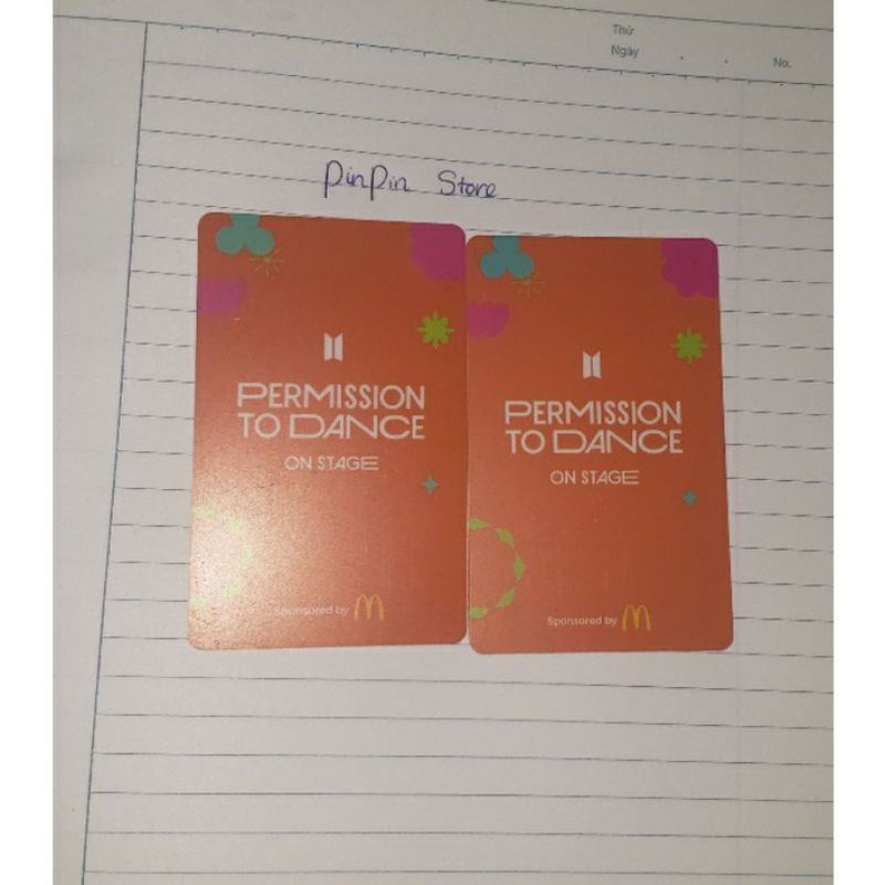 CARD LA BTS CHÍNH HÃNG