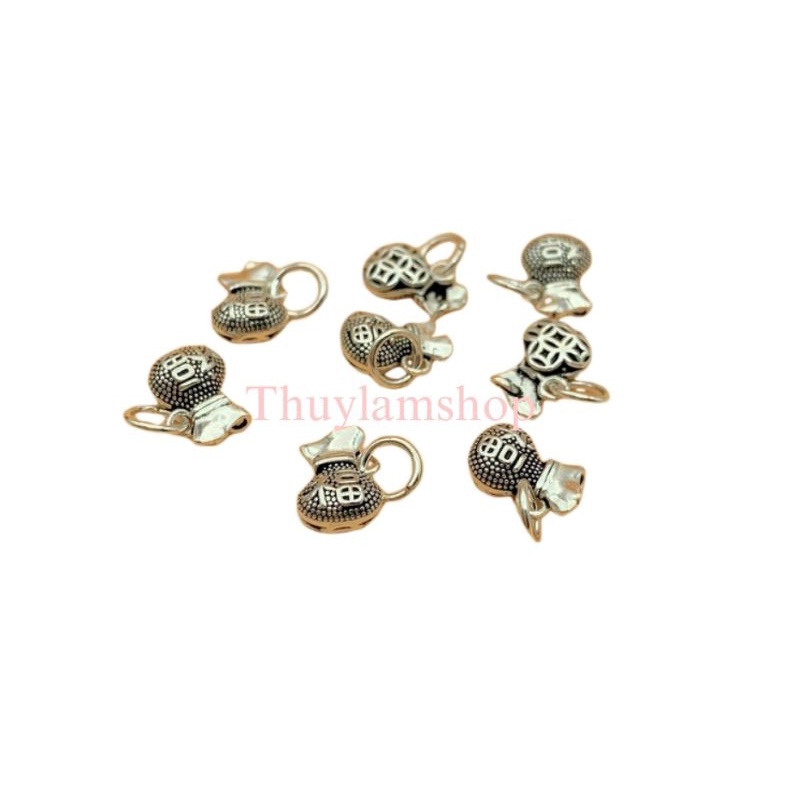 Charm túi tiền bạc 925 vĩnh viễn bảo hành bạc