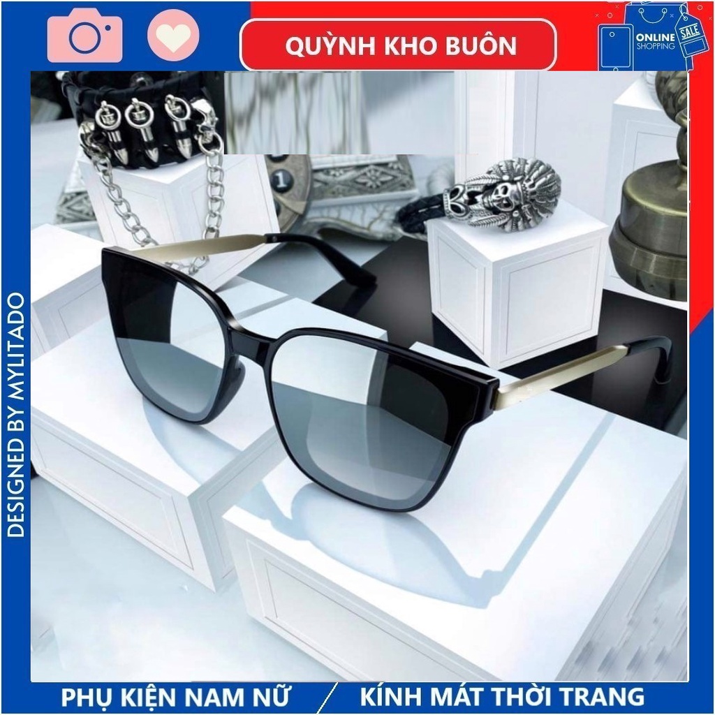 Kính mát Nam Nữ chống UV400 - Mắt kính râm thời trang Cao Cấp HOT TREND 6035