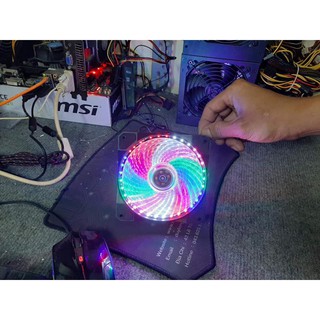 Fan case, Fan led 5 màu