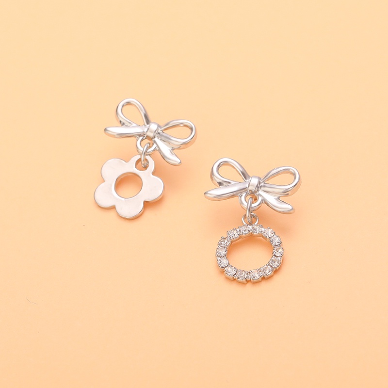 [Nine Duolan] Bông Tai Bạc Sterling Hình Tròn Ngọt Ngào Thời Trang Không Xỏ Lỗ Tai Chống Muỗi Cho Nữ