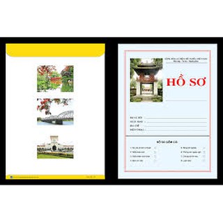 Combo 50 bộ vỏ hồ sơ xin việc (không có ruột)