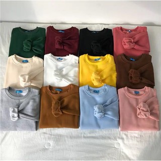 Áo SWEATER TRƠN BASIC ĐỦ MÀU Unisex
