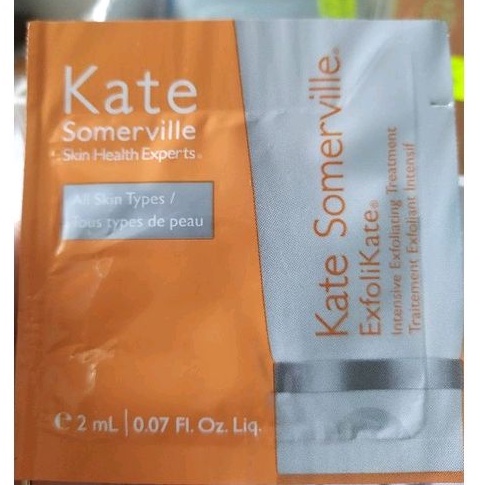 Tẩy da chết Láng Mịn Sau 2 Phút Kate Exfolikate Sample 2ml.