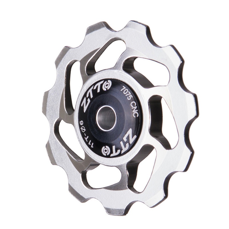 Bánh Răng Ròng Rọc Cùi Đề Sau Bằng Sứ AL7075 CNC Cho Xe Đạp 11T 4/5/6mm