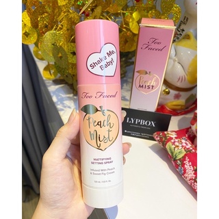 Off 60% xịt khoá make up too faced peach mist