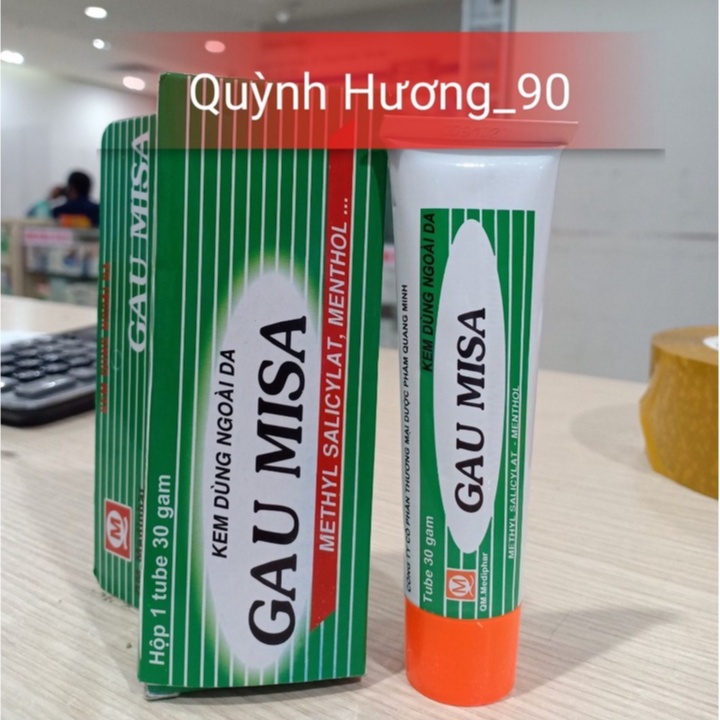 Gel xoa bóp GẤU MISA 30G