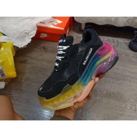 11.11 Tốt Nhất Đó𝐧 𝐒𝐀𝐋𝐄🌺𝐓Ế𝐓 (ẢNH THẬT+VIDEO) GIÀY BALENCIAGA TRIPS ĐEN ĐẾ 7 MÀU ️🥇 Xịn Nhất NEW Uy Tín 2020 Az1 x hot `