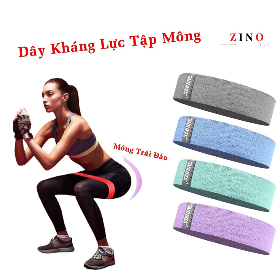 Dây Đàn Hồi Kháng Lực Tập Chân Mông Aolikes, Dụng Cụ Thể Thao, Tập Gym Tại Nhà