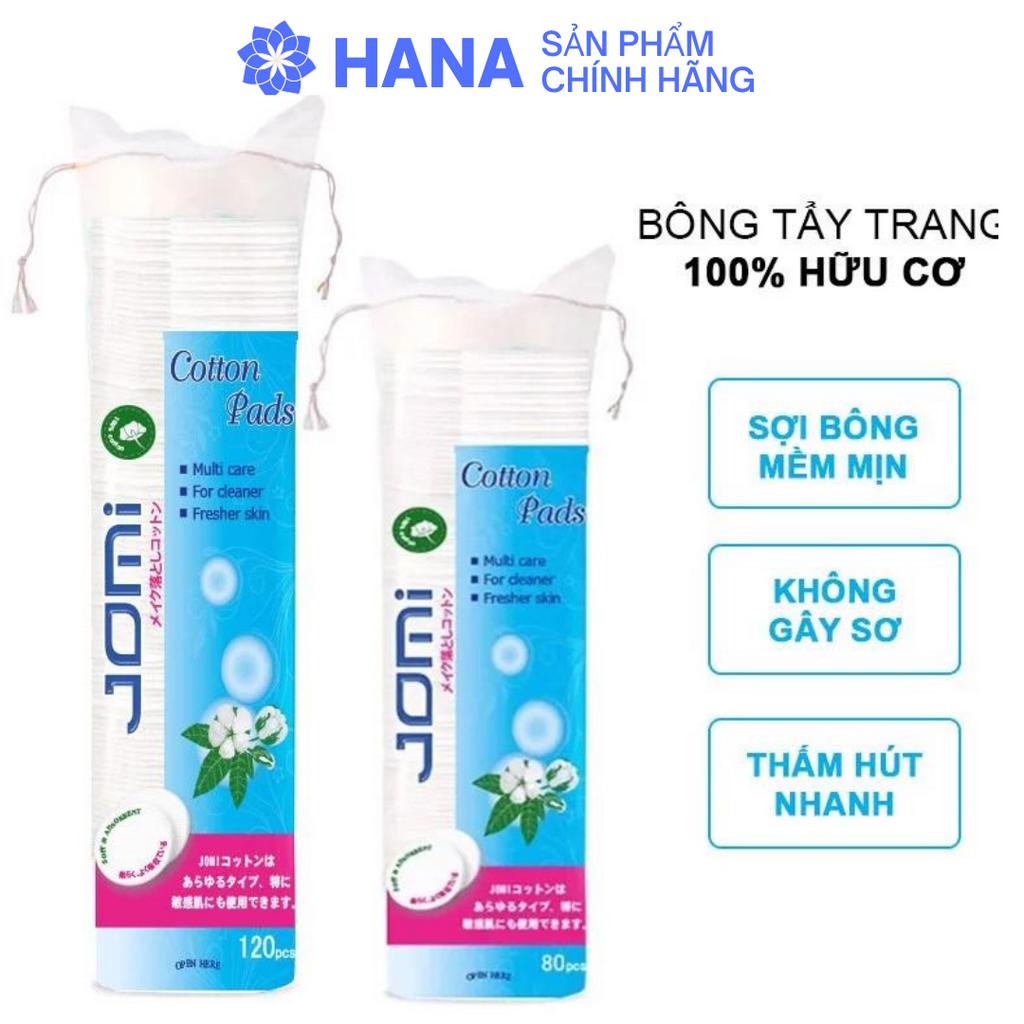 Bông Tẩy Trang Jomi 80 miếng và 120 miếng Sản phẩm chính hãng