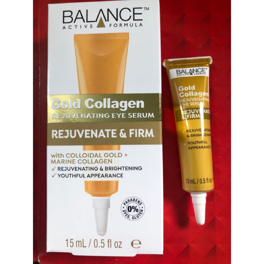 Kem vàng giảm thâm quầng bọng mắt Balance Active Gold Collagen 15ml