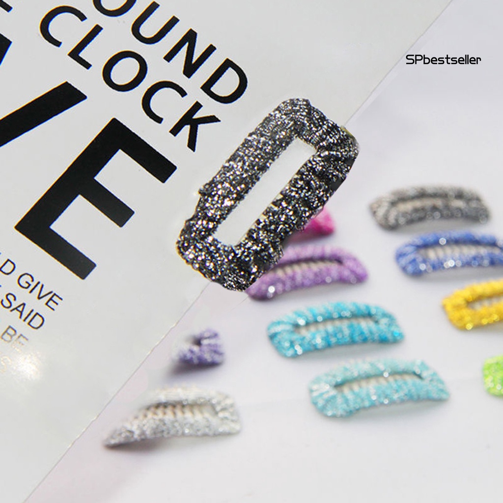 Kẹp Tóc Kim Loại Hình Chữ Nhật Cho Thú Cưng